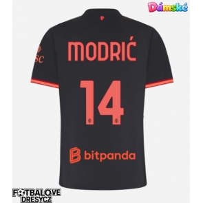 AC Milan Luka Modric #14 Dámské Alternativní Dres 2026-27 Krátký Rukáv AC Milan Luka Modric #14 Dámské Alternativní Dres 2026-27 Krátký Rukáv